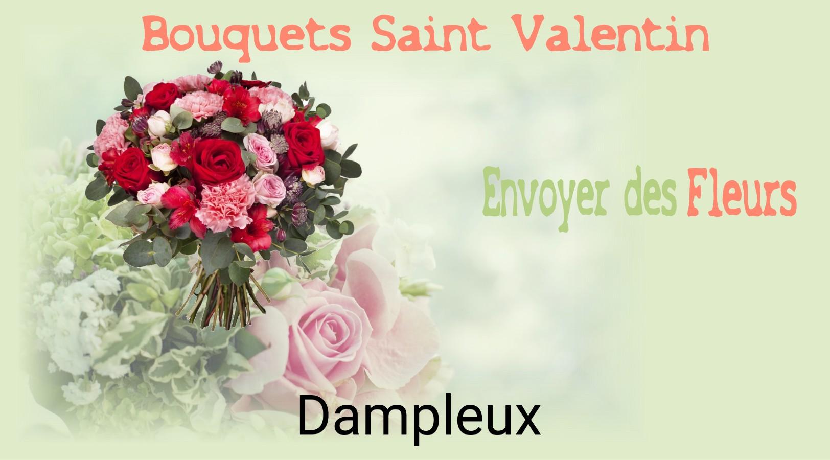 Roses de Saint-Valentin livrées à Dampleux